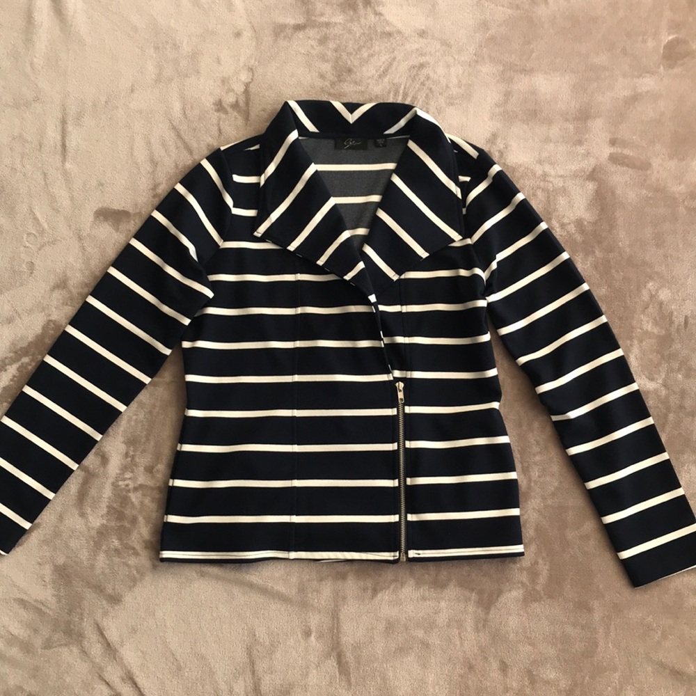 Women’s Striped Blazer
